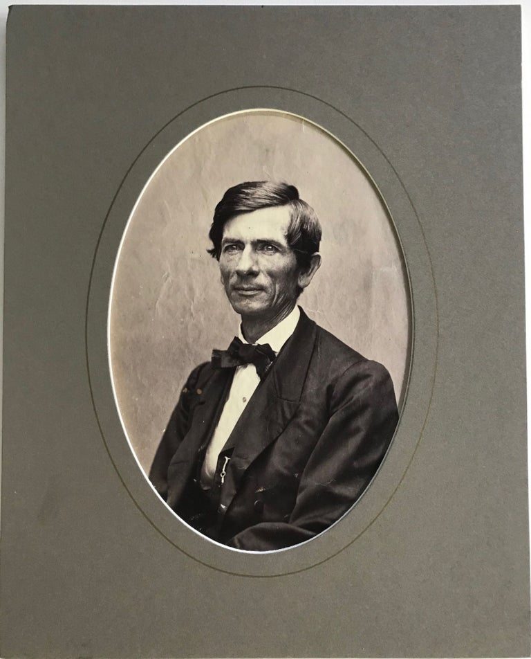 Item #66146 PHOTOGRAPH OF GEORGE WHITEFIELD SAMSON, PASTOR OF E STREET BAPTIST CHURCH IN WASHINGTON D.C., AND FIFTH PRESIDENT OF COLUMBIAN COLLEGE [now George Washington University, Washington, D.C.]. George Whitefield Samson.