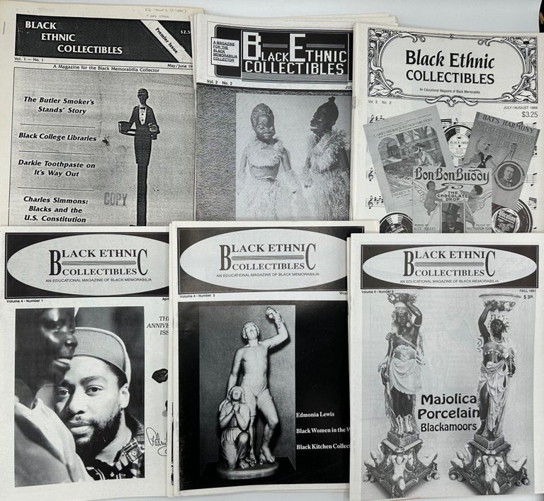 Item #66311 BLACK ETHNIC COLLECTIBLES: A Magazine for the Black Memorabilia Collector [caption title]. Periodical, African-Americana.