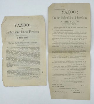 YAZOO; OR, ON THE PICKET LINE OF FREEDOM IN THE SOUTH. a Personal Narrative