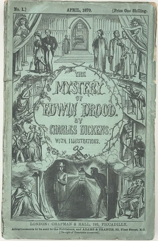 Item #66697 THE MYSTERY OF EDWIN DROOD. With 12 illustrations by S L. Fildes, and a portrait. Charles DICKENS.