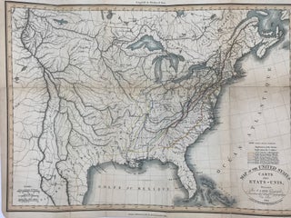 SKETCH OF THE UNITED STATES OF NORTH AMERICA AT THE COMMENCEMENT OF THE NINETEENTH CENTURY from 1800 to 1810; with Statistical Tables, and a New Map.... Translated from the French with Illustrative Notes and Appendix By William Walton.