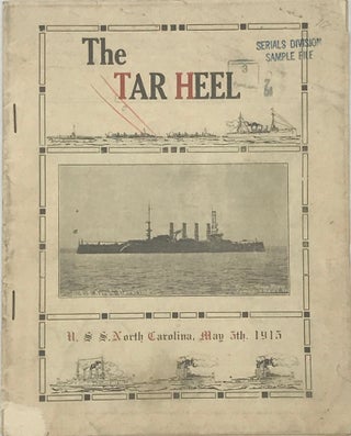 Item #66754 THE TAR HEEL. U. S. S. North Carolina, May 5th, 1915. Vol. 1 No. 3