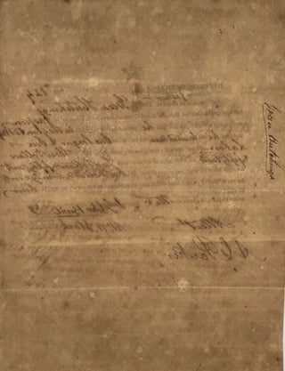CERTIFYING GREEN HUTCHINGS' RIGHTS TO ONE LEAGUE AND ONE LABOR OF LAND IN THE COUNTY OF JASPER, REPUBLIC OF TEXAS, 1839