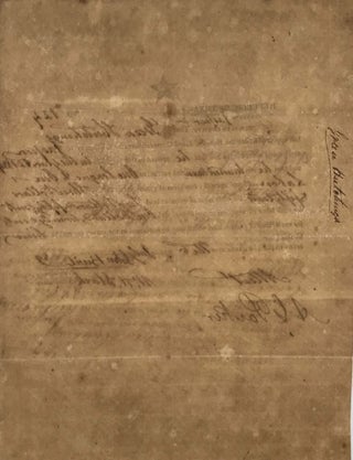 CERTIFYING GREEN HUTCHINGS' RIGHTS TO ONE LEAGUE AND ONE LABOR OF LAND IN THE COUNTY OF JASPER, REPUBLIC OF TEXAS, 1839