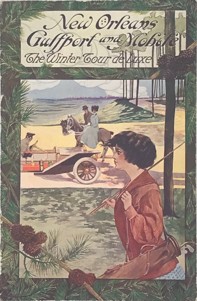 Item #67180 NEW ORLEANS, GULFPORT, AND MOBILE: The Winter Tour de Luxe. [cover title].