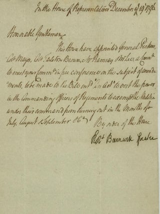 Item #67240 SENDING A MESSAGE CONCERNING THE APPOINTMENT OF THE COMMITTEE TO EXPLORE EXEMPTING...