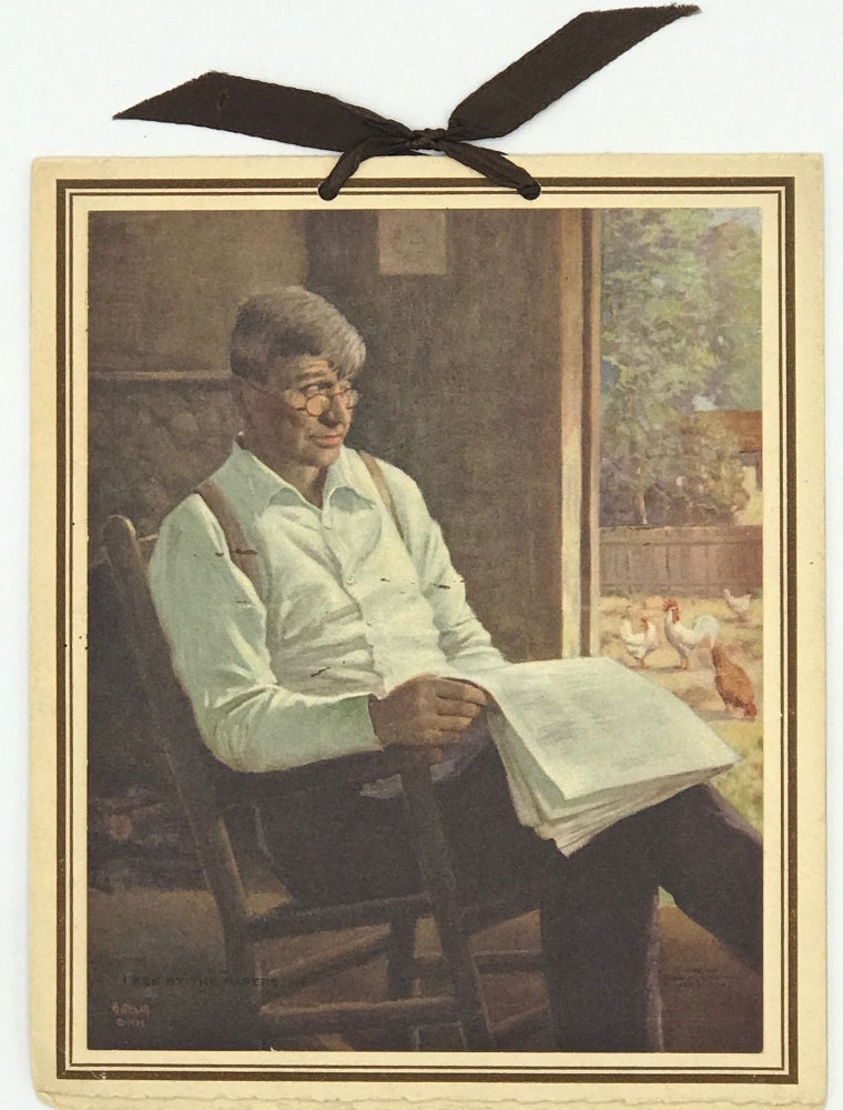 Item #67386 CALENDAR FOR THE TARBELL-WATTERS COMPANY, 1942. Will Rogers.