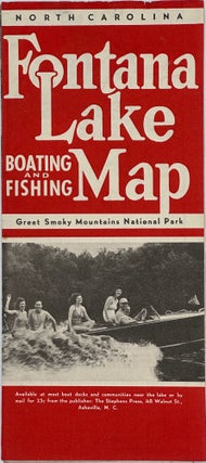 Item #67397 FONTANA LAKE BOATING AND FISHING MAP [cover title