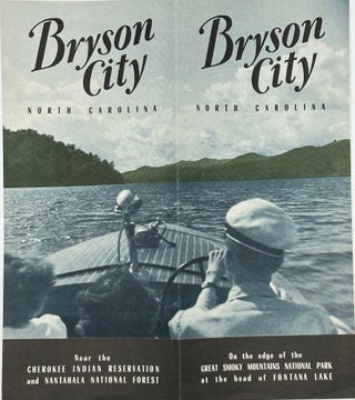Item #67478 BRYSON CITY, NORTH CAROLINA [cover title