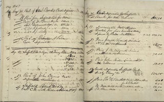 RECORDS OF TRANSACTIONS FOR A MEMBER OF THE SUFFOLK BANKING SYSTEM OF NEW ENGLAND, 1857 - 1858, LIKELY THE WARNER BANK OF NEW HAMPSHIRE.