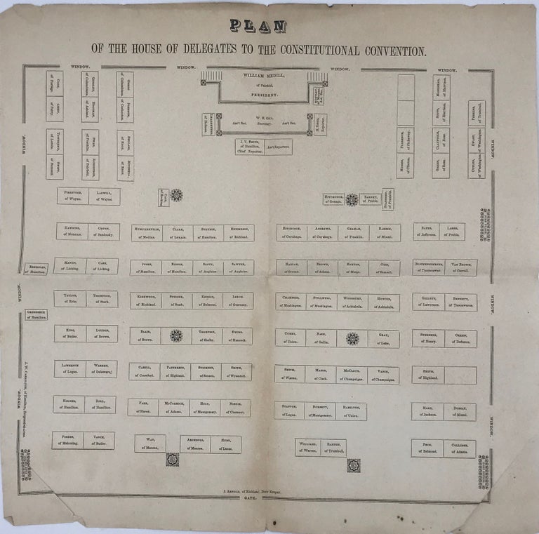 Item #67645 PLAN OF THE HOUSE OF DELEGATES TO THE CONSTITUTIONAL CONVENTION [Caption title]