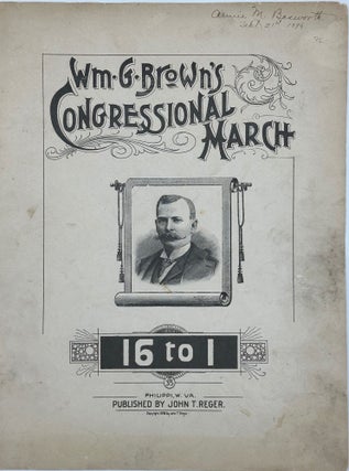Item #67696 WM. G. BROWN'S CONGRESSIONAL MARCH. SHEET MUSIC