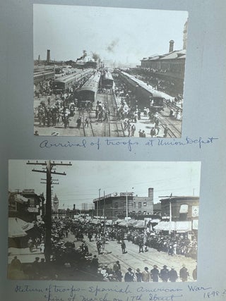 A PHOTOGRAPHIC ARCHIVE OF THE WOLFERSBERGER AND BLACKMER FAMILIES, OF DENVER AND STEAMBOAT SPRINGS, COLORADO. EIGHT FAMILY PHOTO ALBUMS, OVER 1000 PHOTOS OF THEIR LIVES, BEGINNING WITH THEIR SETTLEMENT IN ILLINOIS IN THE 1860s, AND THEIR MIGRATION WEST IN THE 1880s, AND FOLLOWING SEVERAL GENERATIONS TO THE 1930s