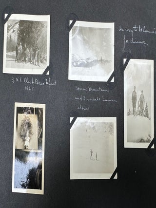 A PHOTOGRAPHIC ARCHIVE OF THE WOLFERSBERGER AND BLACKMER FAMILIES, OF DENVER AND STEAMBOAT SPRINGS, COLORADO. EIGHT FAMILY PHOTO ALBUMS, OVER 1000 PHOTOS OF THEIR LIVES, BEGINNING WITH THEIR SETTLEMENT IN ILLINOIS IN THE 1860s, AND THEIR MIGRATION WEST IN THE 1880s, AND FOLLOWING SEVERAL GENERATIONS TO THE 1930s