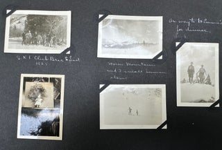 A PHOTOGRAPHIC ARCHIVE OF THE WOLFERSBERGER AND BLACKMER FAMILIES, OF DENVER AND STEAMBOAT SPRINGS, COLORADO. EIGHT FAMILY PHOTO ALBUMS, OVER 1000 PHOTOS OF THEIR LIVES, BEGINNING WITH THEIR SETTLEMENT IN ILLINOIS IN THE 1860s, AND THEIR MIGRATION WEST IN THE 1880s, AND FOLLOWING SEVERAL GENERATIONS TO THE 1930s