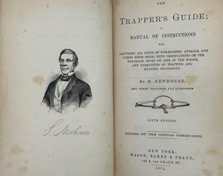 Item #67830 THE TRAPPER'S GUIDE: A Manual of Instructions for Capturing All Kinds of Fur-Bearing...