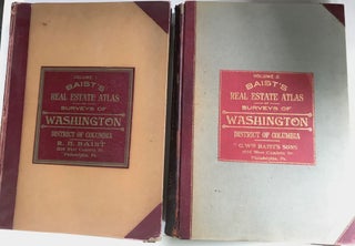 BAIST'S REAL ESTATE ATLAS SURVEYS OF WASHINGTON, DISTRICT OF COLUMBIA.; Complete in four volumes