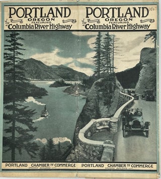 Item #67966 PORTLAND, OREGON, FEATURING THE COLUMBIA RIVER HIGHWAY [cover title]. Oregon,...