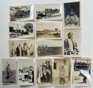 Item #68136 Photo Postcards of Native Americans and scenes. Photo Postcards, Native American