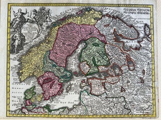 Item #68168 SYNOPSIS PLAGAE SEPTENTRIONALIS SUECIAE DANIAE ET NORWEGIAE REGN. Map, Scandinavia
