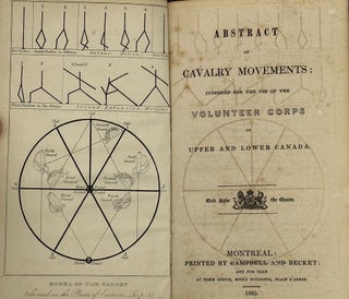Item #68722 ABSTRACT OF CAVALRY MOVEMENTS: Intended for the Use of the Volunteer Corps of Upper...