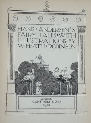 Item #68771 HANS ANDERSEN'S FAIRY TALES; With illustrations by W. Heath Robinson. Hans ANDERSEN