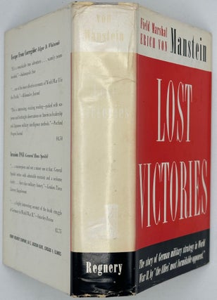 LOST VICTORIES; Edited and translated by Anthony G. Powell. With a Foreword by Captain B. H....