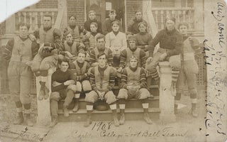 Item #69747 CARLETON COLLEGE FOOTBALL TEAM