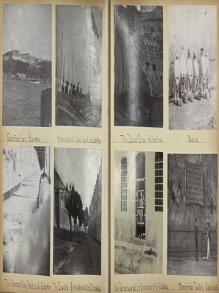 DOCUMENTING THE AFTERMATH OF THE SPANISH AMERICAN WAR IN CUBA, A PHOTO ALBUM OF 186 IMAGES, EACH. Spanish American War.