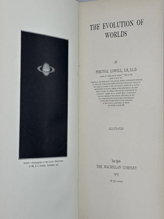 THE EVOLUTION OF WORLDS