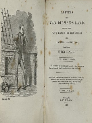 LETTERS FROM VAN DIEMAN'S LAND, WRITTEN DURING FOUR YEARS IMPRISONMENT FOR POLITICAL...
