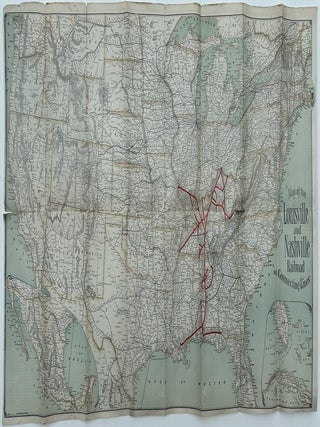 L & N [Louisville & Nashville R. R.] TO THE SOUTH IN THROUGH CARS FROM CINCINNATI, LOUISVILLE, EVANSVILLE, ST. LOUIS AND NASHVILLE. [cover title].