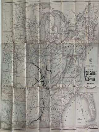 SOUTH VIA THE LOUISVILLE AND NASHVILLE RAILROAD. WITHOUT CHANGE AND WITH SPEED UNRIVALED [cover title].