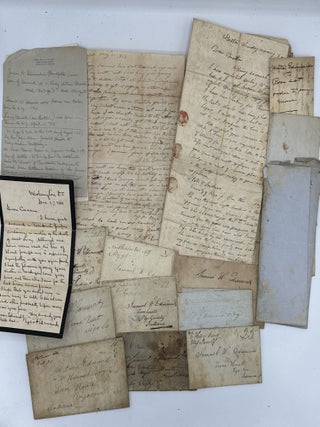 SMALL COLLECTION OF LETTERS ADDRESSED TO SAMUEL W. EDMUNDS, ONE OF THE EARLY SETTLERS OF TERRE...